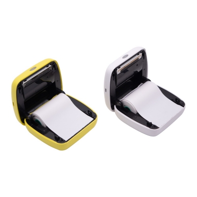 58mm etichetta termica mobile con codice a barre adesivo portatile mini stampante bluetooth tascabile per foto
